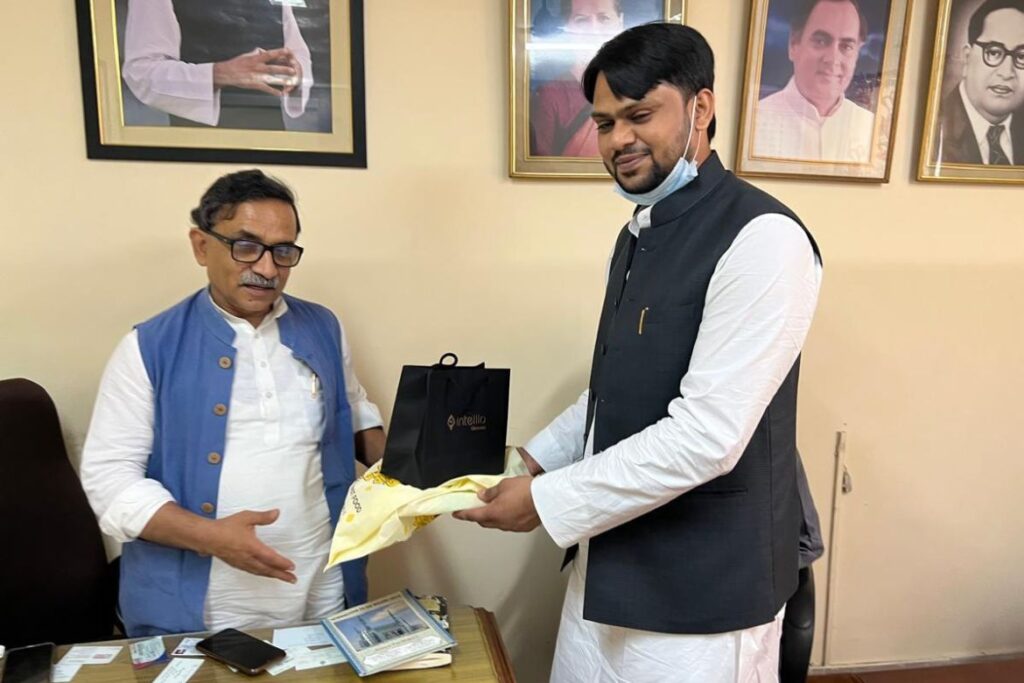 Dr. Mohammed Shoaib Meets Former Rajasthan Pradesh Congress Committee Incharge Vivek Bansal