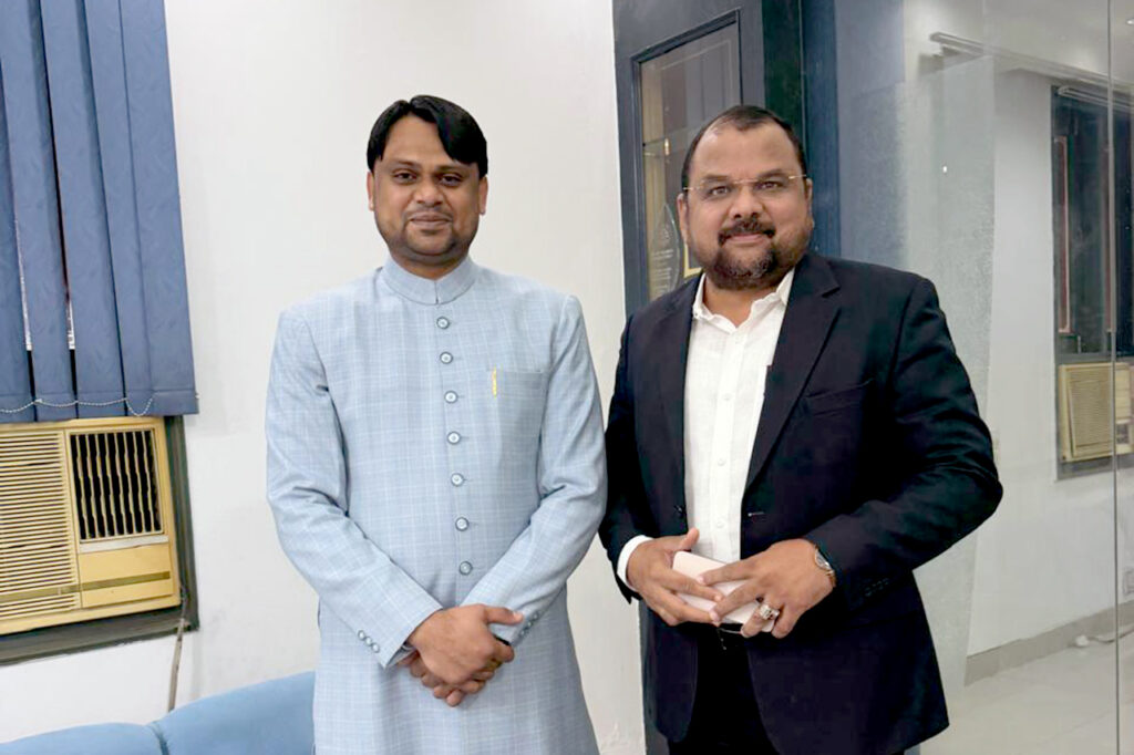 Dr. Mohammed Shoaib with M.M. Abdulla Member of Rajya Sabha